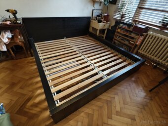 Manželská posteľ MALM z IKEA - 2