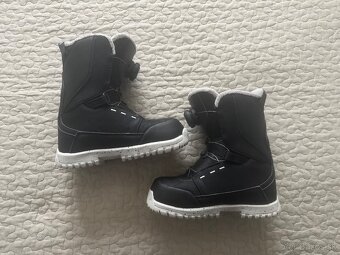 Detské topánky na snowboard Gravity Micro Lite Atop - 2