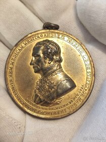 František II. - Ae medaila 1826 - K uzdraveniu císara - RR - 2