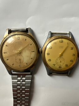 Hodinky ROSTA a FERO 15 rubis Swiss made spolu cena 35€ - 2