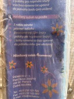 Hliníkový sušiak na prádlo - 2