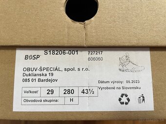 Obuv TARAS Mid veľkosť 43 a 1/2 (29cm) - 2