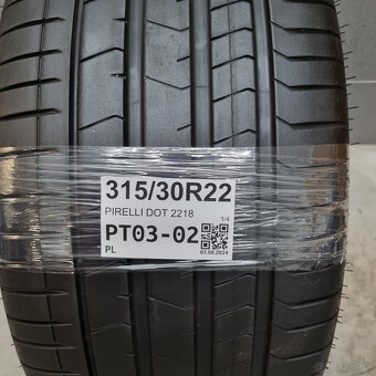 Letné pneumatiky 315/30 R22 PIRELLI DOT2218 - 2