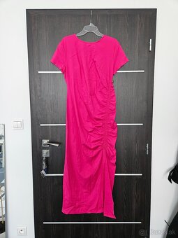 Ruzove saty vel. M NOVE - 2