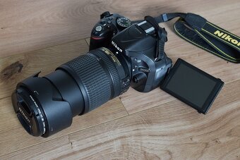 Nikon d5200 s VR objektivom 18 - 140 AF-s - 2