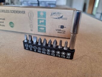 Predám nový elektrický skrutkovač LSD01 - 2