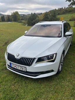 Predám SUPERB 3, 2,0TDI, 140KW, L&K 134t km - 2