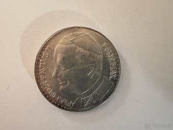 Postriebrená medaila PIETA - Pápež Ján Pavol II. - 2