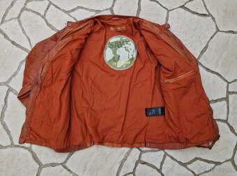 Pánská kožená bunda Freaky Nation velikost L - 2