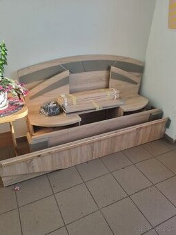 Predám manželskú postel 200x180 - 2