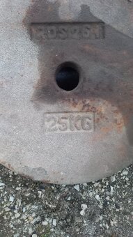 Závažie 25kg - 2