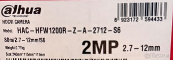 HDTVI KAMERA DAHUA 2mpix mikrofon 80m prísvit IP67 - 2