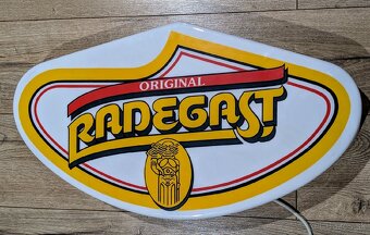 Svetelná reklama Radegast - 2