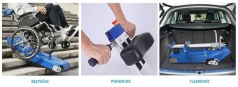Úplne nový elektrický pásový schodolez s 2 ročnou zárukou - 2