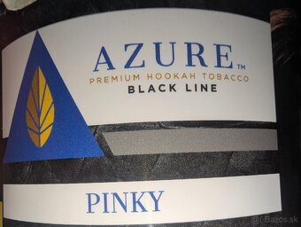 Azure gold a black, premium napln do vodnej fajky - 2