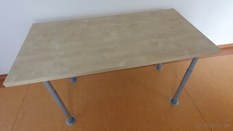 IKEA - výškovo nastaviteľný stôl + komoda - 2