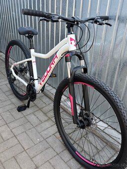 Dámsky horský bicykel Vedora Miss 700 29” ružovo-biely - 2
