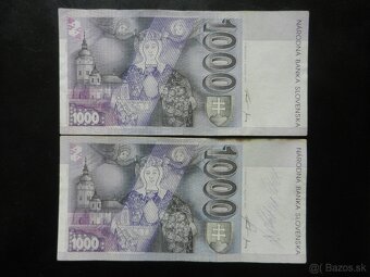 Slovenské bankovky pred eurom - 2