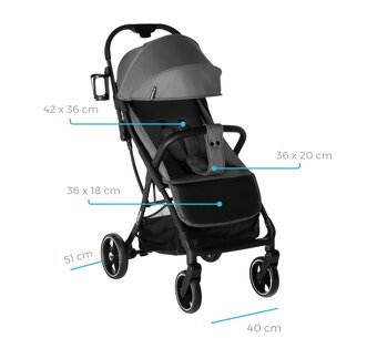 Športový kočík do 22kg - 2