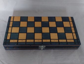 ŠACHY drevené 31x31 cm - super darček - 2