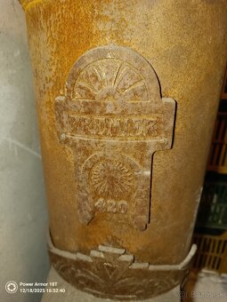 Starožitna piecka kachle peterky - 2