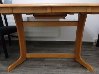 Rozkladací dubový stôl - 2