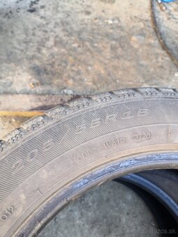 Predám zimné pneumatiky 205/55 R16 - 2