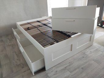 posteľ Ikea Brimnes 140x200 cm - 2