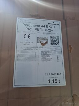Porotherm 44 profi - 2