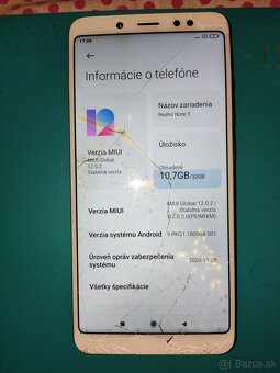 Predám REDMI NOTE 5 - 2