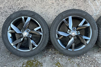 originální ALU kolesá škoda Lyra black R17 - 2