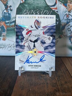 Hokejove kartičky auto/jersey - 2
