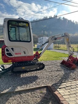 Pásový báger - Takeuchi TB216 - 2