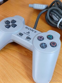 Playstation 1 ovládač + káble - 2