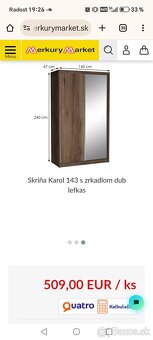 Skriňa dub - 2
