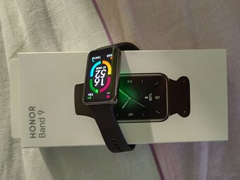 Honor 9 band fitnes hodinky čierne - 2