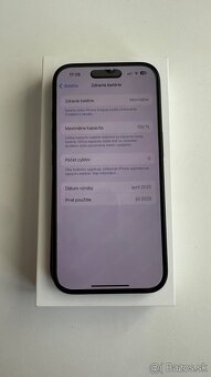 Predám iPhone 16 Black 256 GB - 2