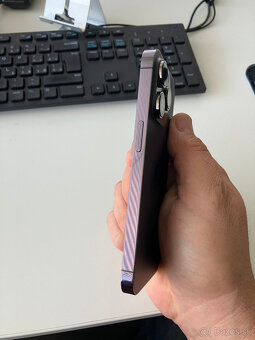 Predám iPhone 14 Pro Deep Purple 128GB - 2