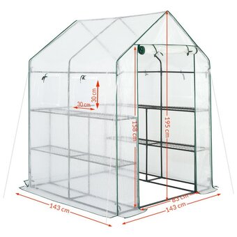 Fóliovník 195x143x143 cm - 2