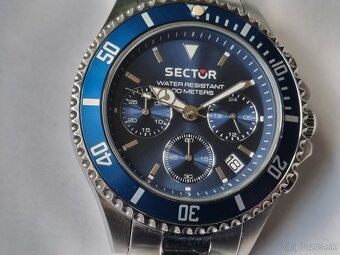 Veľké,pánské nár.hodinky,Sector,chronograf. - 2