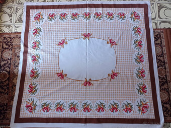 Retro vianočné obrusy - 2