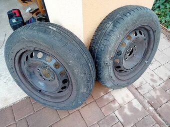 Letné pneu na oceľových diskoch 165/70 R14; 5 1/2 Jx14; 4x98 - 2