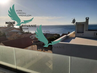 Apartmán so strešnou terasou len 30m od mora v Chorvátsku - 2