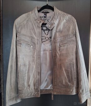 Pánska kožená bunda AVIATRIX - 2