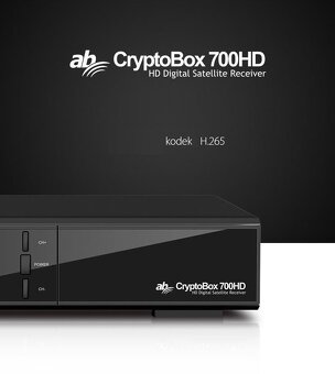 Predám Satelitný prijímač AB Cryptobox 700 HD + záruka - 2