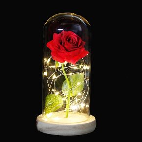 Premium ruža v skle / Viac farieb - 2