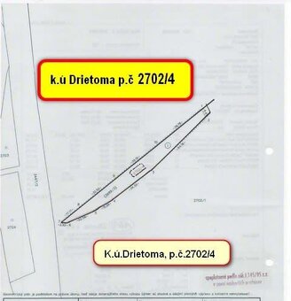 Bez maklérov predám zľavnený pozemok v lokalite Drietoma ID - 2