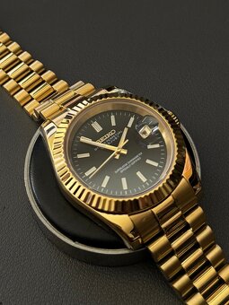 Orian - Seiko Mod Gold Datejust (dostupný v sklade) - 2