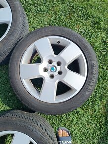 Hliníkové disky 5x112 s pneumatikami 225/50r17 - 2