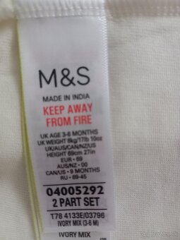 Tričká M&S - 2